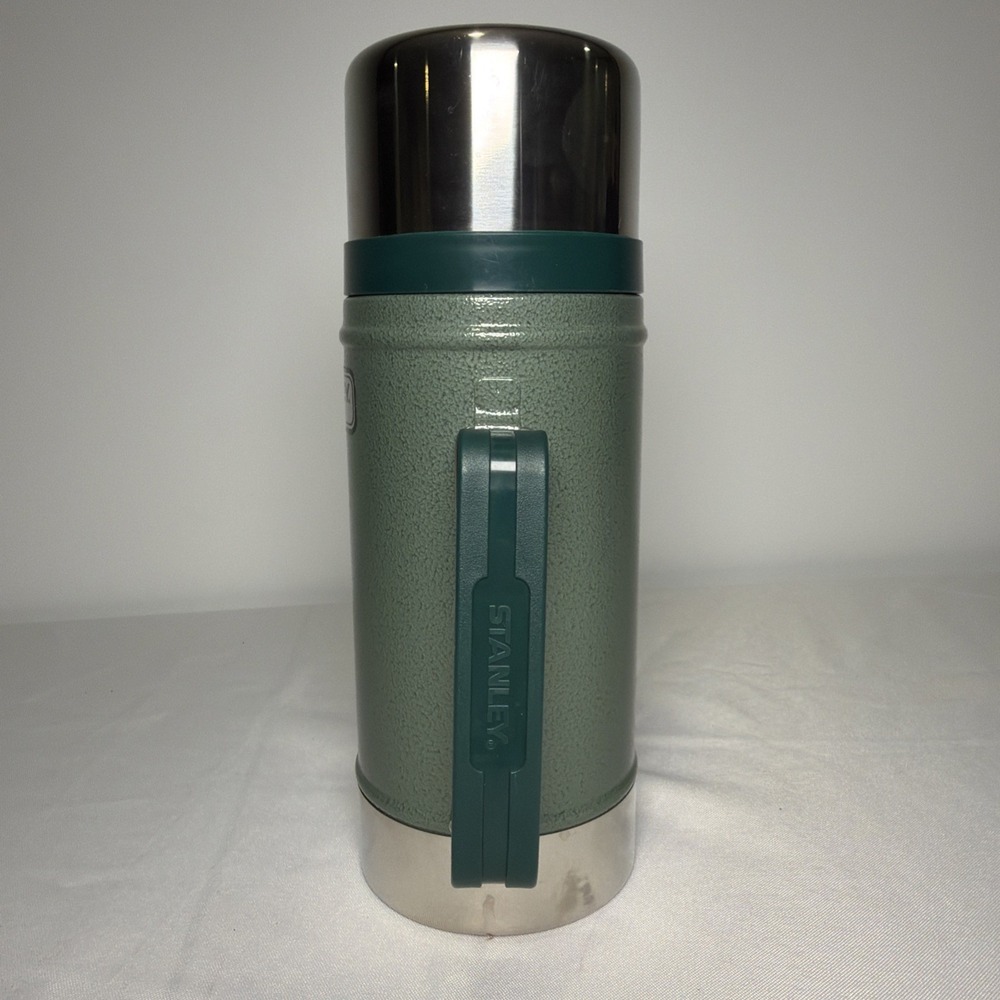 Stanley Classic Legendary 24oz Vacuum Insulated Coffee/Food Jar HammerTone Green - Picture 3 of 13